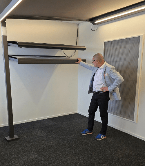 Zonneschermen showroom Nijmegen – Worldwide Home Solutions Zonneschermen in showroom van Worldwide Home Solutions Nijmegen